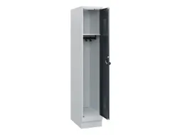 schoollocker,HxBxD 1630x300x500mm,1vak,vak B 300mm,draaigrendel,sokkel