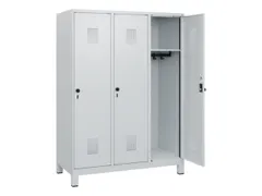 schoollocker,HxBxD 1630x1200x500mm,3vak,vak B 400mm,draaigrendel