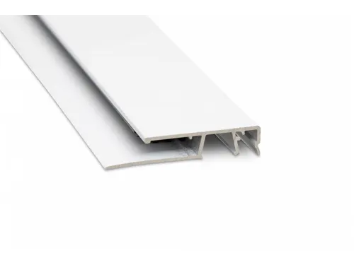 Aluminium wand klemlijst MAULgrip 100.5 cm Wit