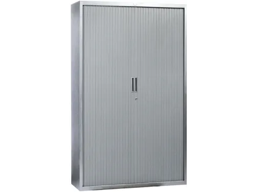 Claudius Plus roldeurkast 145x120x45cm aluminium (Ral9006)