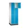 lockerkast,RAL 7035/RAL 5012,HxBxD 1950x620x500mm,2x4vakken,cil.-slot