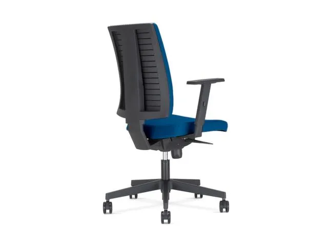 Siège De Bureau Pivotant Revêtement Bleu Assise Hxlxp 410-540X460X45