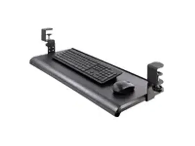 OUTLET Support coulissant clavier pour dessous bureau