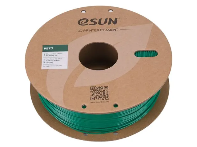 eSUN 3D printer Filament PETG 1,75mm Solide Groen 1kg