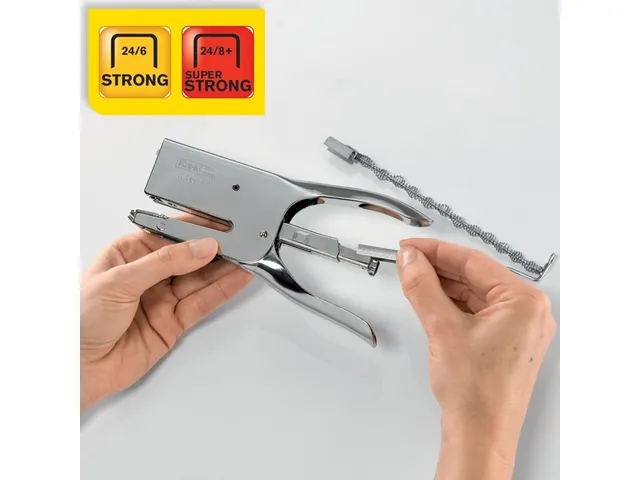 Rapid 1DX Niettang 50 Vel 24/6-8 Chroom Professioneel