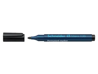 Viltstift Schneider Maxx 130 Rond Zwart 1-3mm - 1