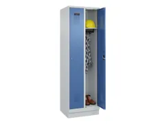 locker,HxBxD 1950x600x500mm,2vak,vak B 300mm,cil.-slot,sokkel