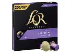 Koffiecups L'Or espresso Lungo Profondo 20 stuks