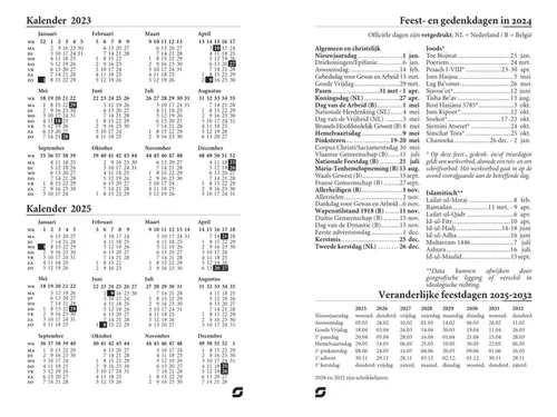 Agendavulling 2027 Succes Mini 4dagen/2pagina's
