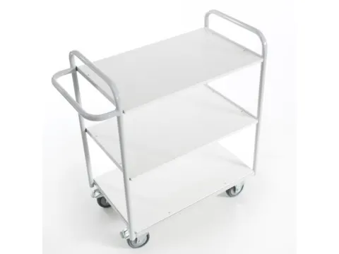 Dossierwagen Draagvermogen 150kg 1070x800x500x Mm Ral7035