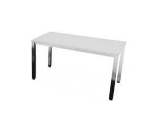 vergadertafel,HxBxD 740x1400x700mm,rechthoekig,MP-lichtgrijs - 1