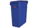 Slim Jim Afvalcontainer Met Luchtsleuven 60 Liter Blauw