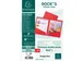 25 Dossiermappen Met Dubbel Tas Rock''s 220 Rood A