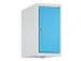 opzetkast,v. locker,1vak.,vak B 250mm,HxBxD 500x250x500mm,vleugeldeur