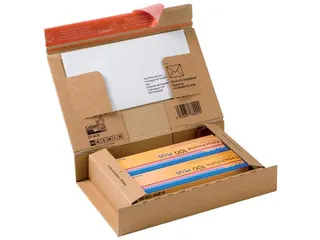 Verzendoos Bruin 215x155x43mm - 1