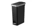 Afvalbak EKO Hana Slim pedaalemmer 40 liter zwart