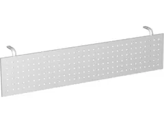 zichtscherm,v. elektr. in hgte verstelb. bureau,HxB 320x1800mm,staal