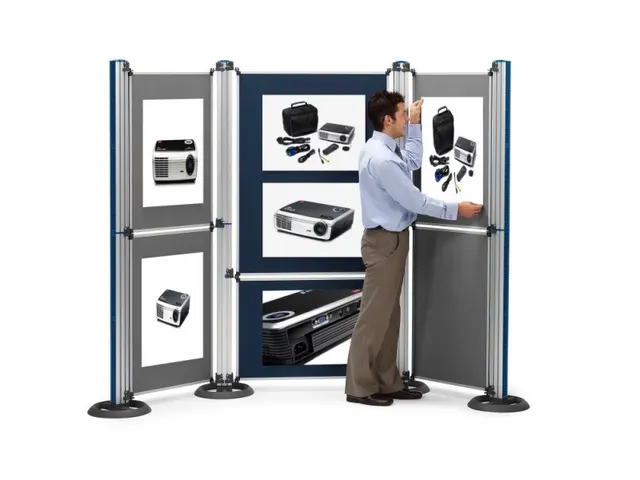 Modulair Displaysysteem Nobo Staander Met Voet