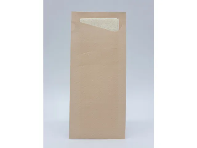 Bestekzakjes 8,5x19cm Sachetto Nature 500 stuks