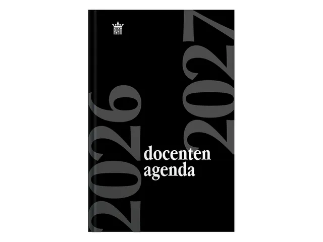 Schoolagenda 2026-2027 Ryam docenten 7dagen/2pagina's zwart