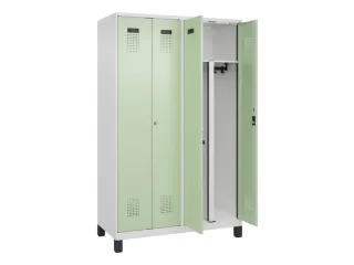 PBM-locker,HxBxD 1950x1200x500mm,4vak,vak B 300mm,cil.-slot - 1