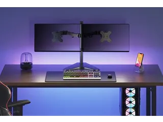 Monitorstandaard FPMAD550DD 2 schermen tot 32 inch met voet Zwart - 5