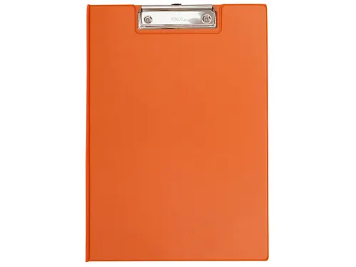 Klembordmap MAUL A4 staand met penlus PVC neon oranje