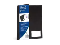 Showalbum Guildhall PVC 24 tas A4 Zwart