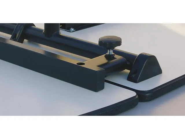 Klaptafel Combineerbaar Halfrond D 1400mm Esdoorn Onderstel Zwart