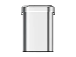 Urban Open Top Afvalbak 60 Liter Mat RVS - 3