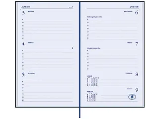 Agenda 2027 Ryam Memoplan 7 Mundior 7dagen/2pagina's zwart - 4