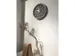 Horloge murale NeXtime 'Concreto Love' Ø39,5cm polyrésine/bois gris