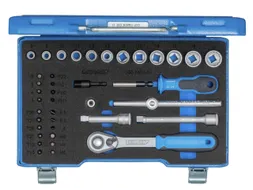 D 30 KMU-20 Dopsleutelset 3/8 inch 40-delig IN-IS-PH-PZ-TX-XZN
