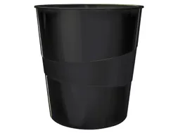 Papierbak Leitz WOW 15 liter zwart