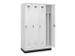 locker voor scheiding van kleding,HxBxD 1950x1200x500mm,4vak