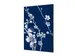 Décoration murale Textile Set complet A1 Fleurs japonaises Bleu