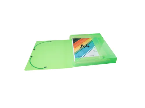 Exabox Archiefdoos A4 40mm Assorti Polypropyleen Crystal Colours