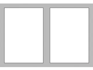 Infovitrine 2xa4 Whiteboard Voor Binnen Aluminium Frame Deur Acrylglas - 3