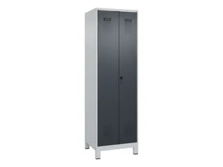 PBM-locker,HxBxD 1950x600x500mm,2vak,vak B 300mm,draaigrendel - 2