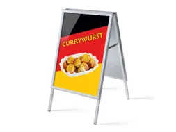 Stoepbord A1 complete set met print "Curryworst"