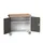 werkbank,verrijdbaar,HxBxD 980x1050x600mm,multiplexblad