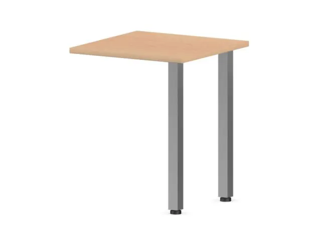 aanbouwtafel,i.h.v.,HxBxD 720-840x600x600mm,NE-esdoorn