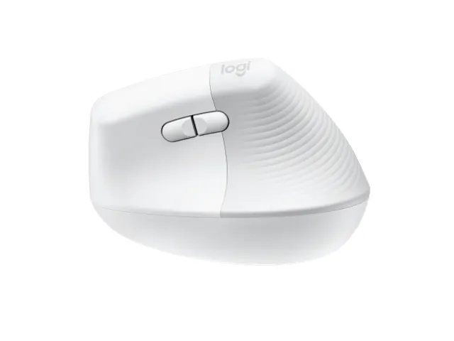 Logitech Lift Verticale Ergonomische Muis voor Mac Wit
