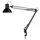 Bureaulamp Unilux Success 80 LED met klem en voet Zwart