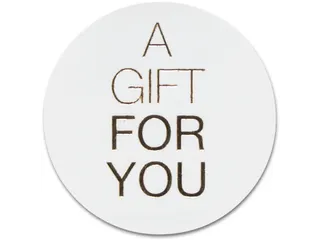 Etiket op rol diameter 39 mm 500 stuks A Gift For You - 2