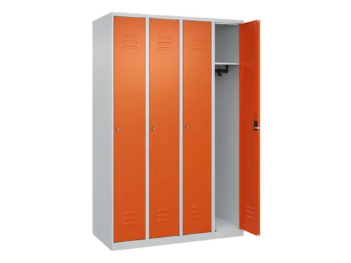 locker,HxBxD 1850x1200x500mm,4vak,vak B 300mm,cil.-slot