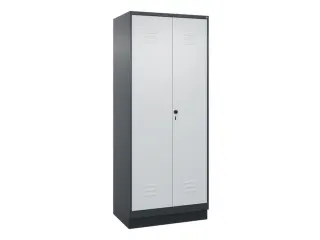 PBM-locker,HxBxD 1950x800x500mm,2vak,vak B 400mm,draaigrendel - 1