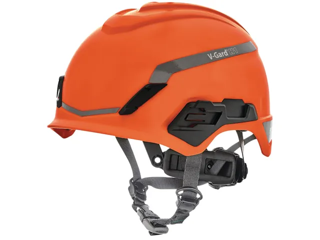 MSA V-Gard H1 Novent veiligheidshelm Oranje