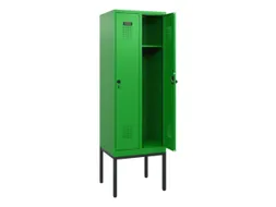 schoollocker,HxBxD 1950x600x500mm,2vak,vak B 300mm,draaigrendel