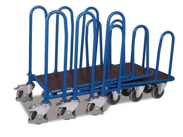 Platformwagen V. Lange Goederen Draagverm. 500Kg Laad H 310Mm